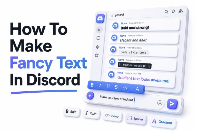 How to Make Fancy Text in Discord: Easy Formatting Guide